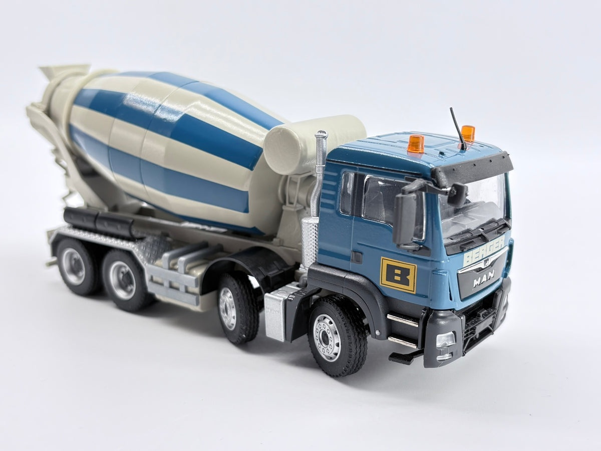 Conrad Stetter Fahrmischer auf MAN TGS M „BERGER“ – Diecast Sammlermodell im Maßstab 1:50, Art. 72131/02 – Ansicht 7