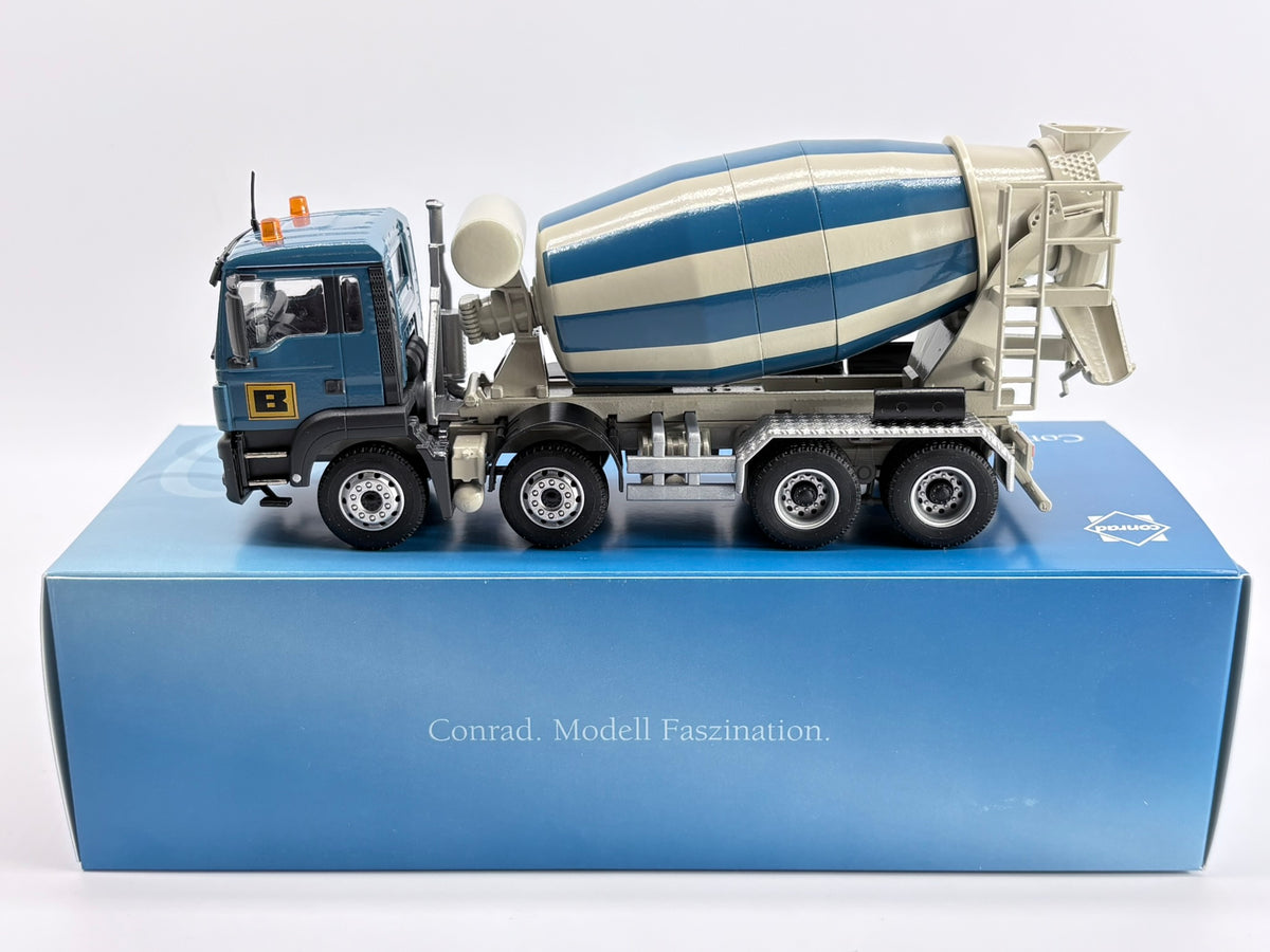 Conrad Stetter Fahrmischer auf MAN TGS M „BERGER“ – Diecast Sammlermodell im Maßstab 1:50, Art. 72131/02 – Ansicht 10