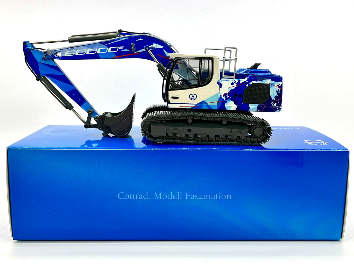 Conrad Liebherr R922V Kettenbagger „60000 Anniversaire“ – Diecast Sammlermodell im Maßstab 1:50, Art. 2214/01 – Ansicht 8