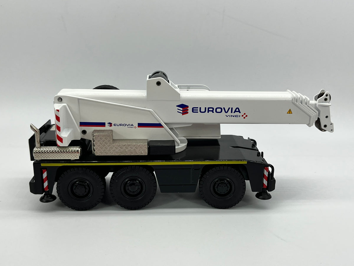 Conrad Terex Demag AC40 City Teleskopkran „EUROVIA“ – Diecast Sammlermodell im Maßstab 1:50, Art. 2093/37 – Ansicht 5