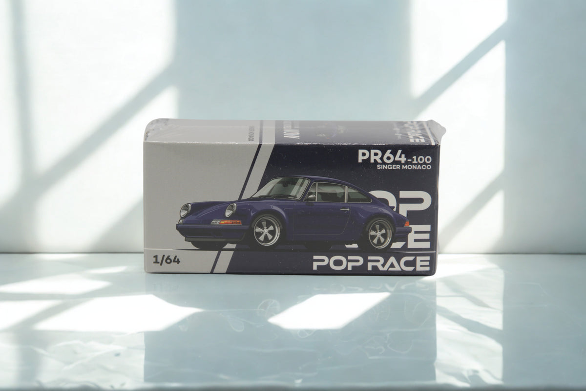 Pop Race Singer Porsche Monaco – Diecast Modellauto im Maßstab 1:64, Art. PR64-0100