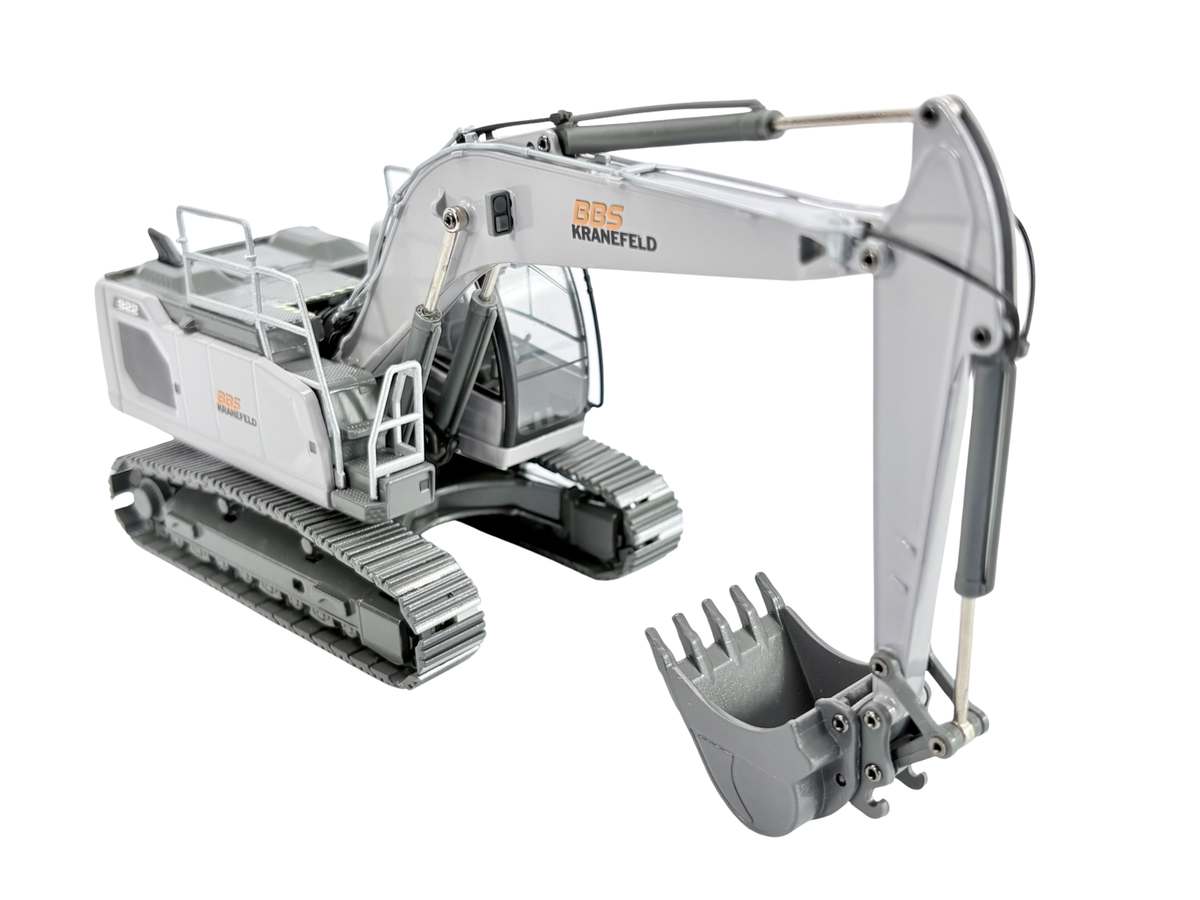 Conrad Liebherr R 922 V Hydraulikbagger „KRANEFELD“ – Diecast Sammlermodell im Maßstab 1:50, Art. 2214/12 – Ansicht 4