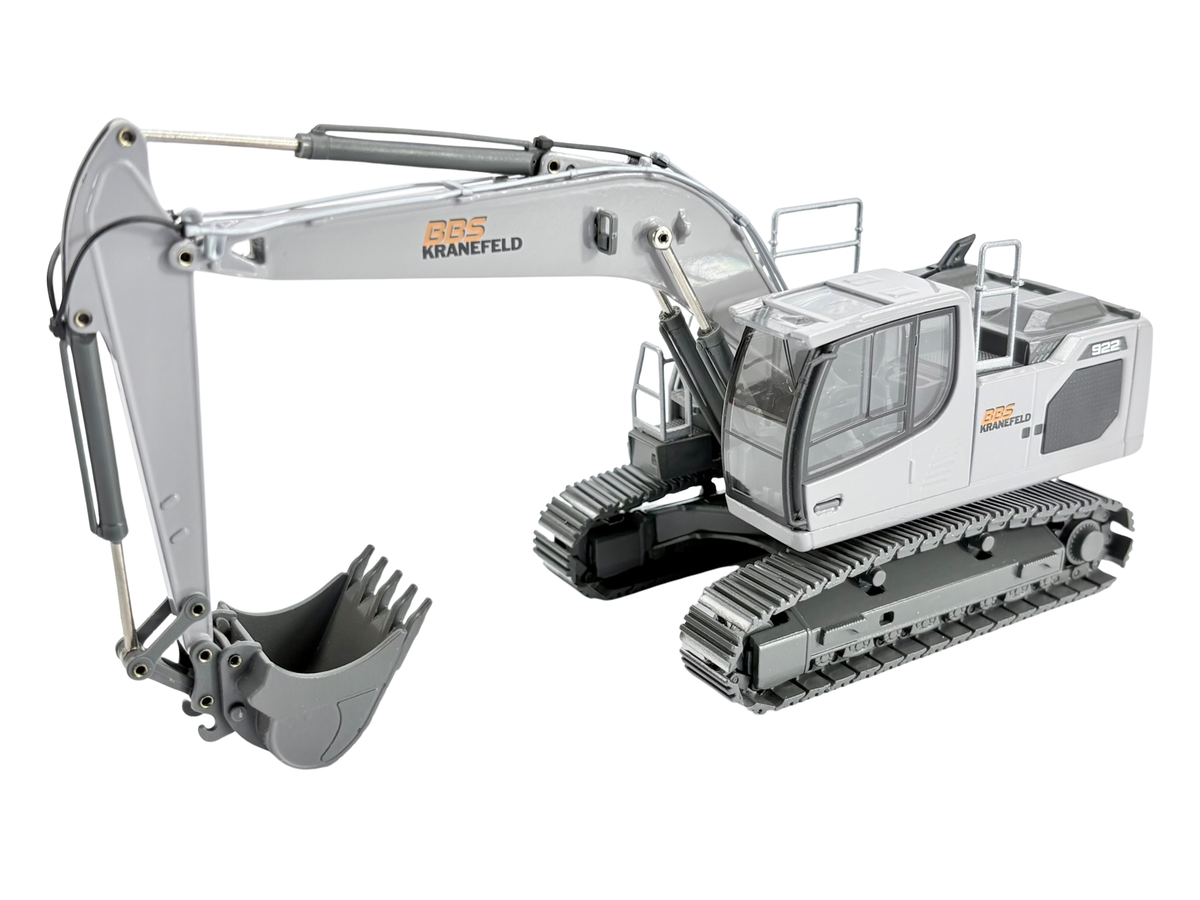 Conrad Liebherr R 922 V Hydraulikbagger „KRANEFELD“ – Diecast Sammlermodell im Maßstab 1:50, Art. 2214/12