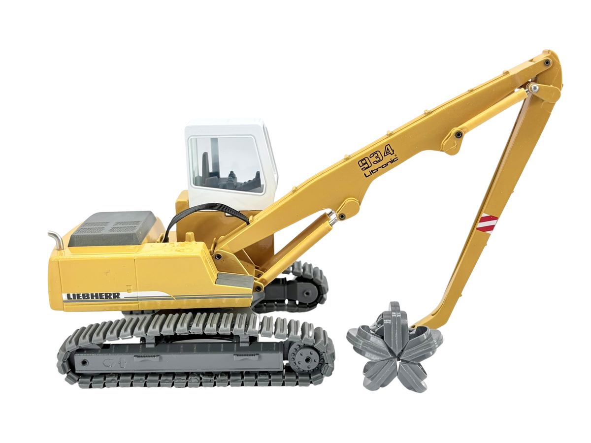Conrad Liebherr R 934 Litronic Hydraulikbagger – Diecast Sammlermodell im Maßstab 1:50, Art. 2908/0 – Ansicht 3