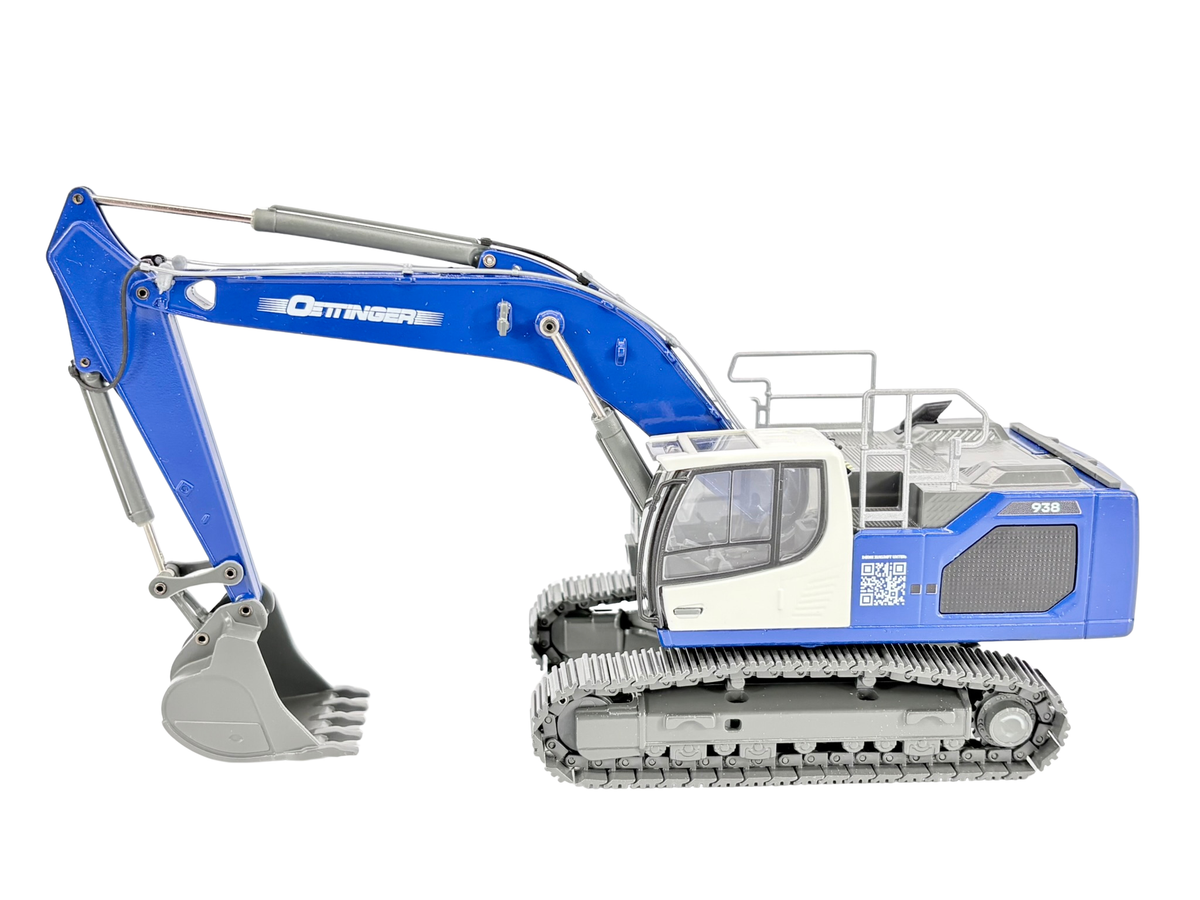 Conrad Liebherr R 938 V Hydraulikbagger „Oettinger Gruppe“ – Diecast Sammlermodell im Maßstab 1:50, Art. 2215/28 – Ansicht 3