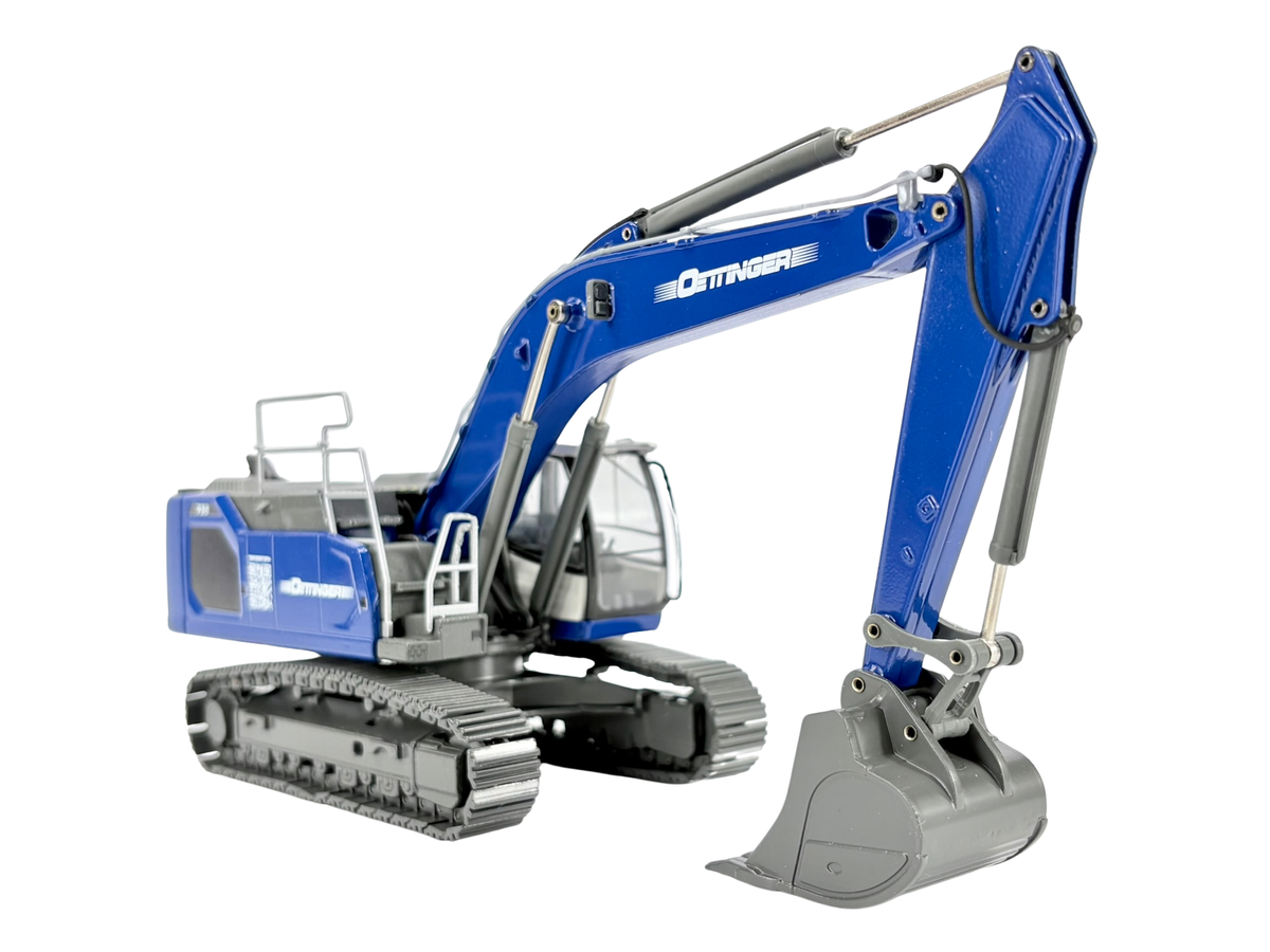 Conrad Liebherr R 938 V Hydraulikbagger „Oettinger Gruppe“ – Diecast Sammlermodell im Maßstab 1:50, Art. 2215/28 – Ansicht 5