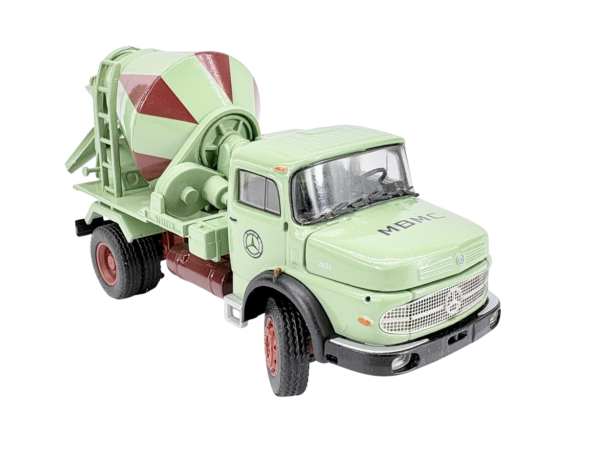 Conrad Mercedes-Benz LAK 2624 mit Stetter Betonmischer „MBMC“ – Diecast Sammlermodell im Maßstab 1:50, Art. 1059/0 – Ansicht 5
