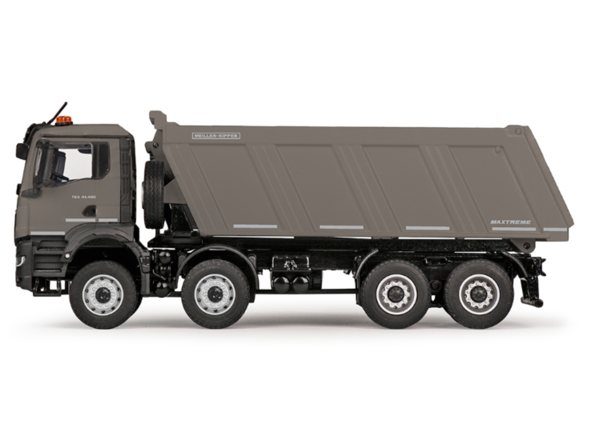 Conrad MEILLER Hinterkipper auf MAN TGS NN – Diecast Sammlermodell im Maßstab 1:50, Art. 81259/04
