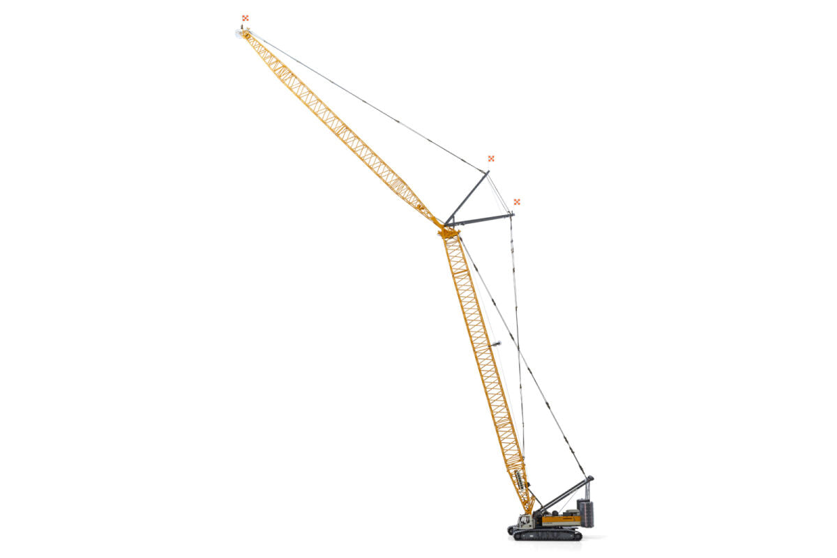 WSI Liebherr LR1400 SX Raupenkran – Diecast Sammlermodell im Maßstab 1:50, Art. 54-2015 – Ansicht 4