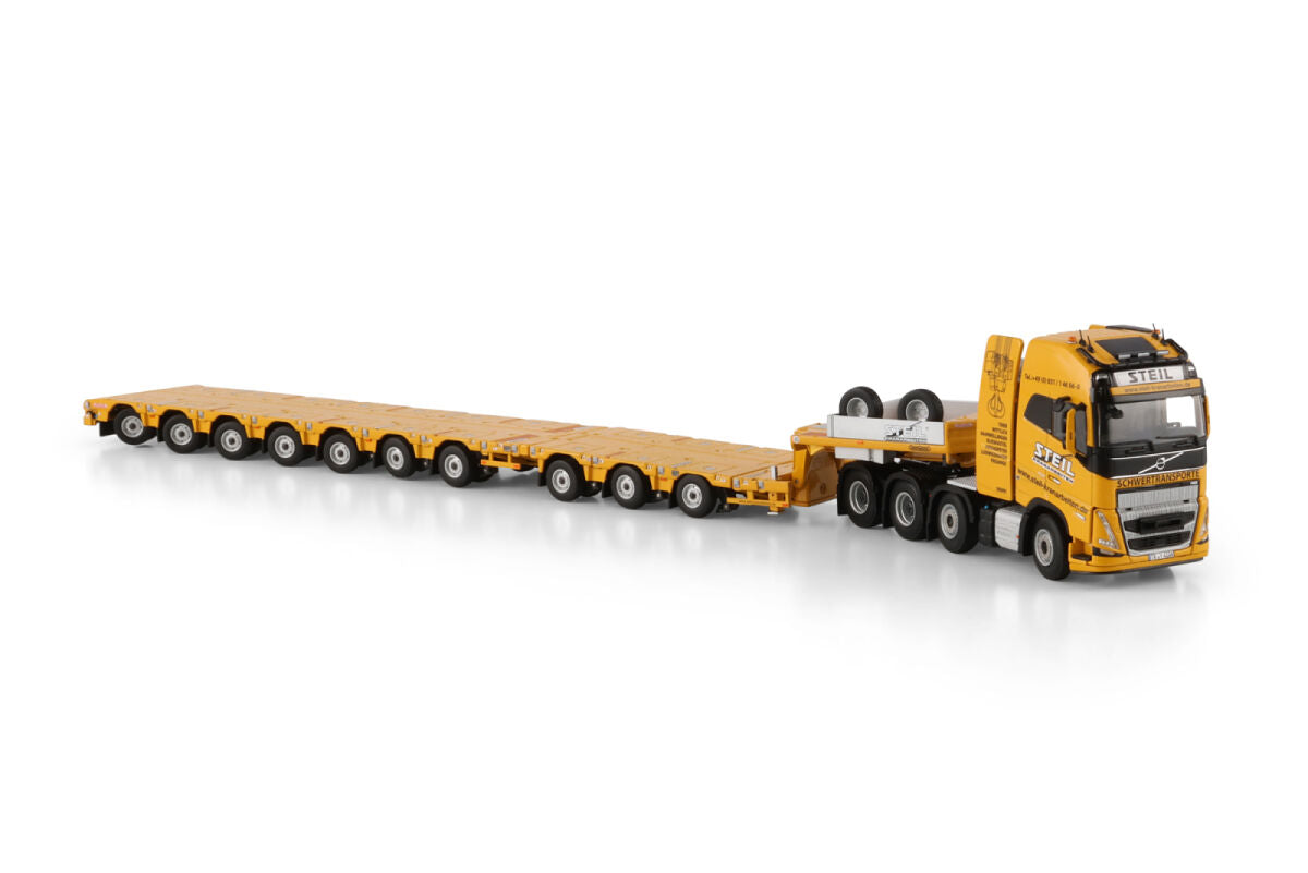 WSI Volvo FH5 Globetrotter XL 8x4 „STEIL Kranarbeiten“ – Diecast Sammlermodell im Maßstab 1:50, Art. 01-4694 – Ansicht 4