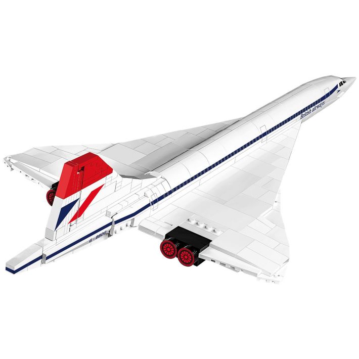 COBI Concorde G-BBDG Klemmbaustein-Modell im Maßstab 1:95 – 455 Teile, Set 1917 – Ansicht 3