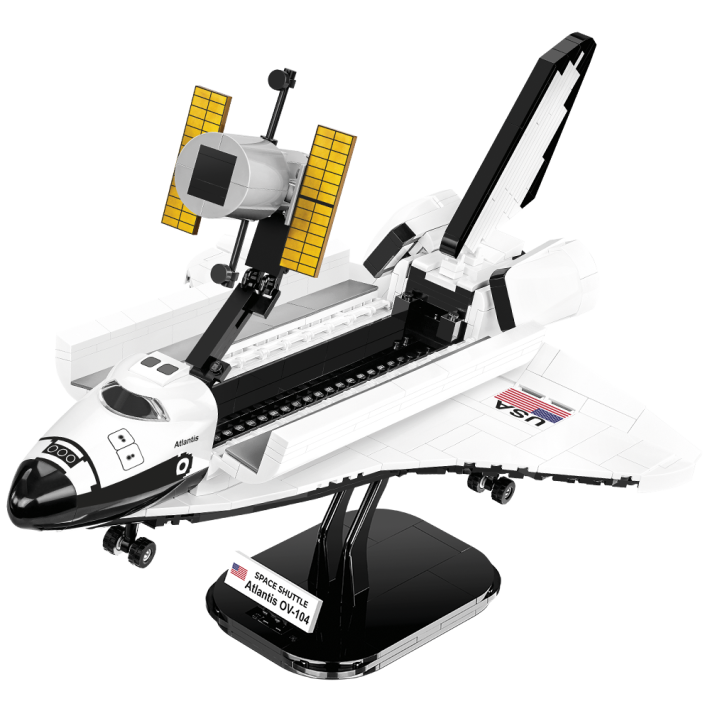 COBI Space Shuttle Atlantis Klemmbaustein-Modell im Maßstab 1:100 – 685 Teile, Set 1930 – Ansicht 3