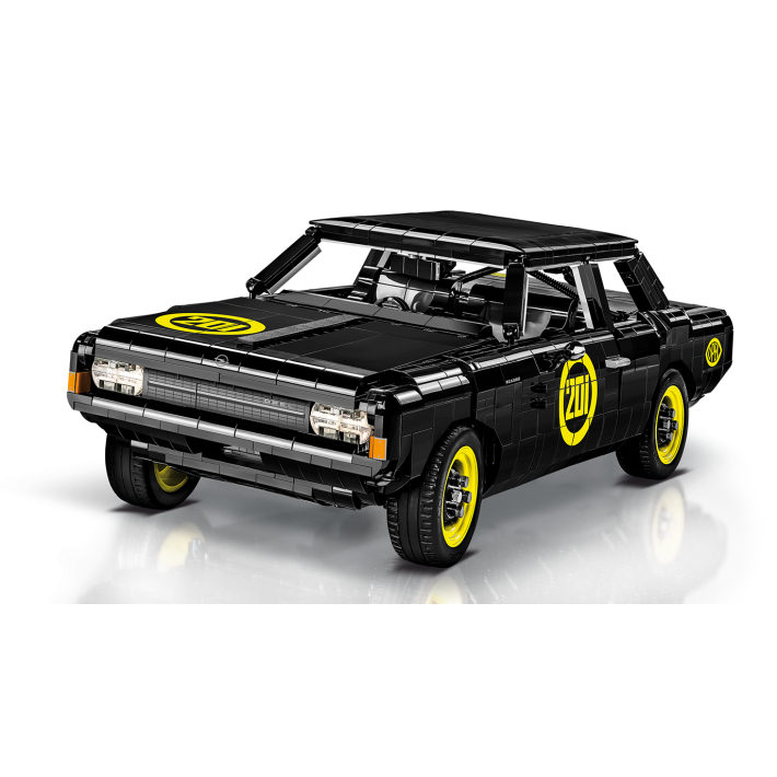 COBI Opel Rekord C Schwarze Witwe Klemmbaustein-Modell im Maßstab 1:12 – 2.078 Teile, Set 24333 – Ansicht 3