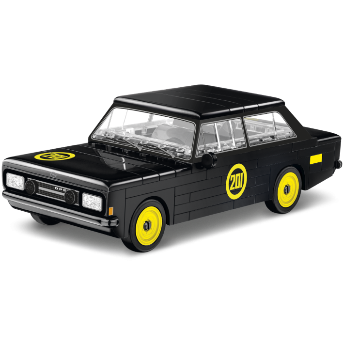 COBI Opel Rekord C Schwarze Witwe Klemmbaustein-Modell im Maßstab 1:35 – 138 Teile, Set 24597 – Ansicht 3