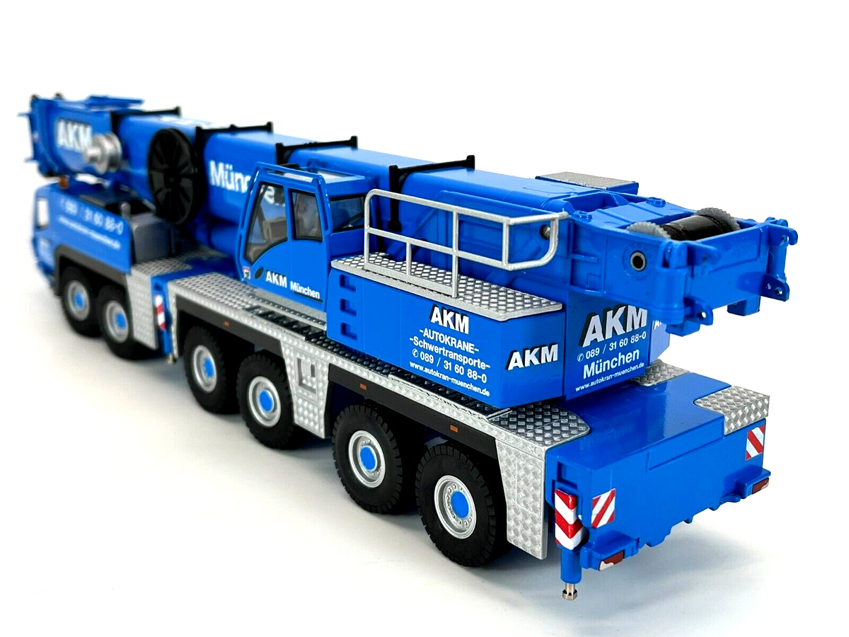 Conrad Grove GMK 6300L Mobilkran inkl. Auslegerverlängerung „AKM“ – Diecast Sammlermodell im Maßstab 1:50, Art. 2114/06 – Ansicht 3