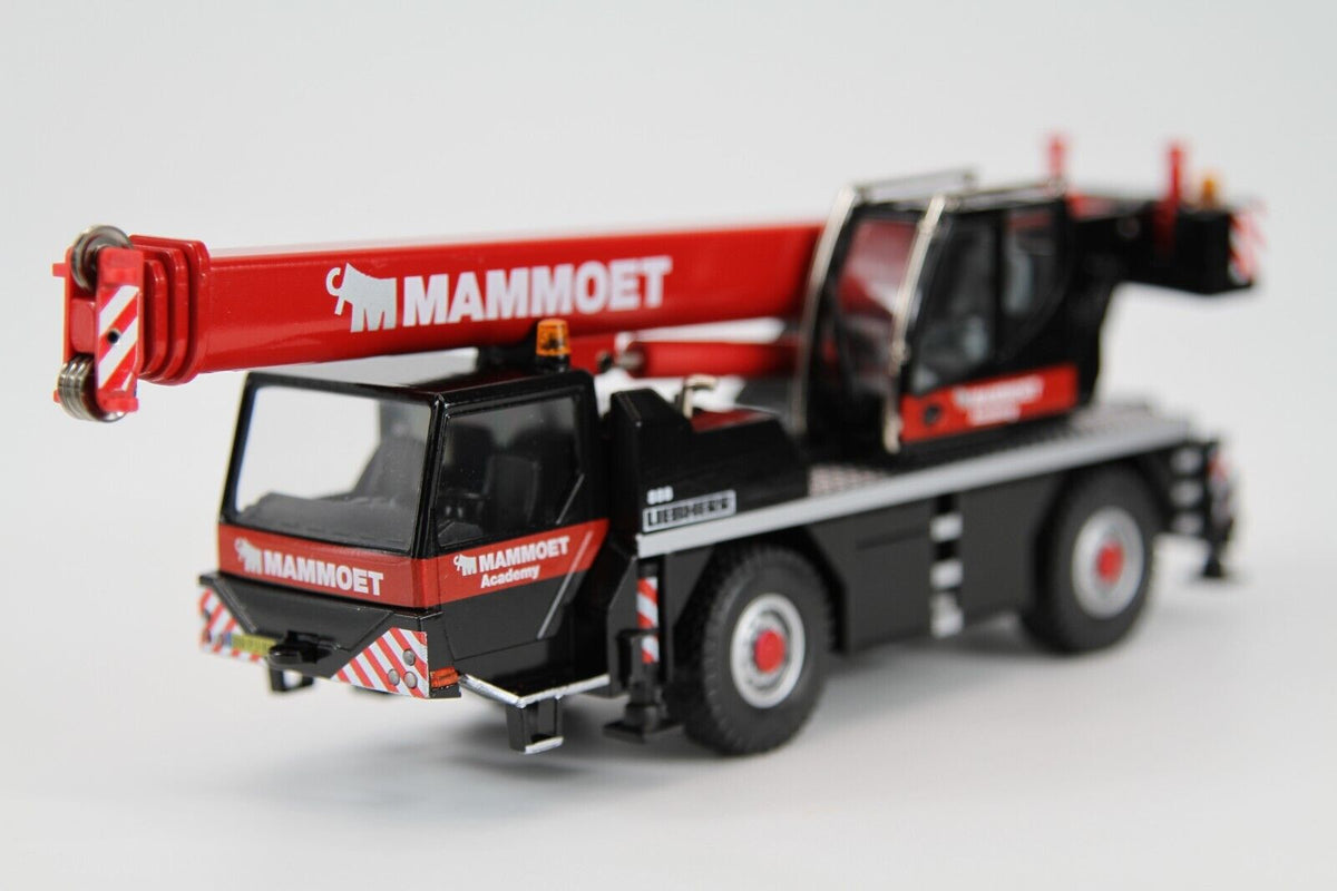Conrad Liebherr LTM 1030-2.1 Mobilkran „MAMMOET“ – Diecast Sammlermodell im Maßstab 1:50, Art. 2105/06