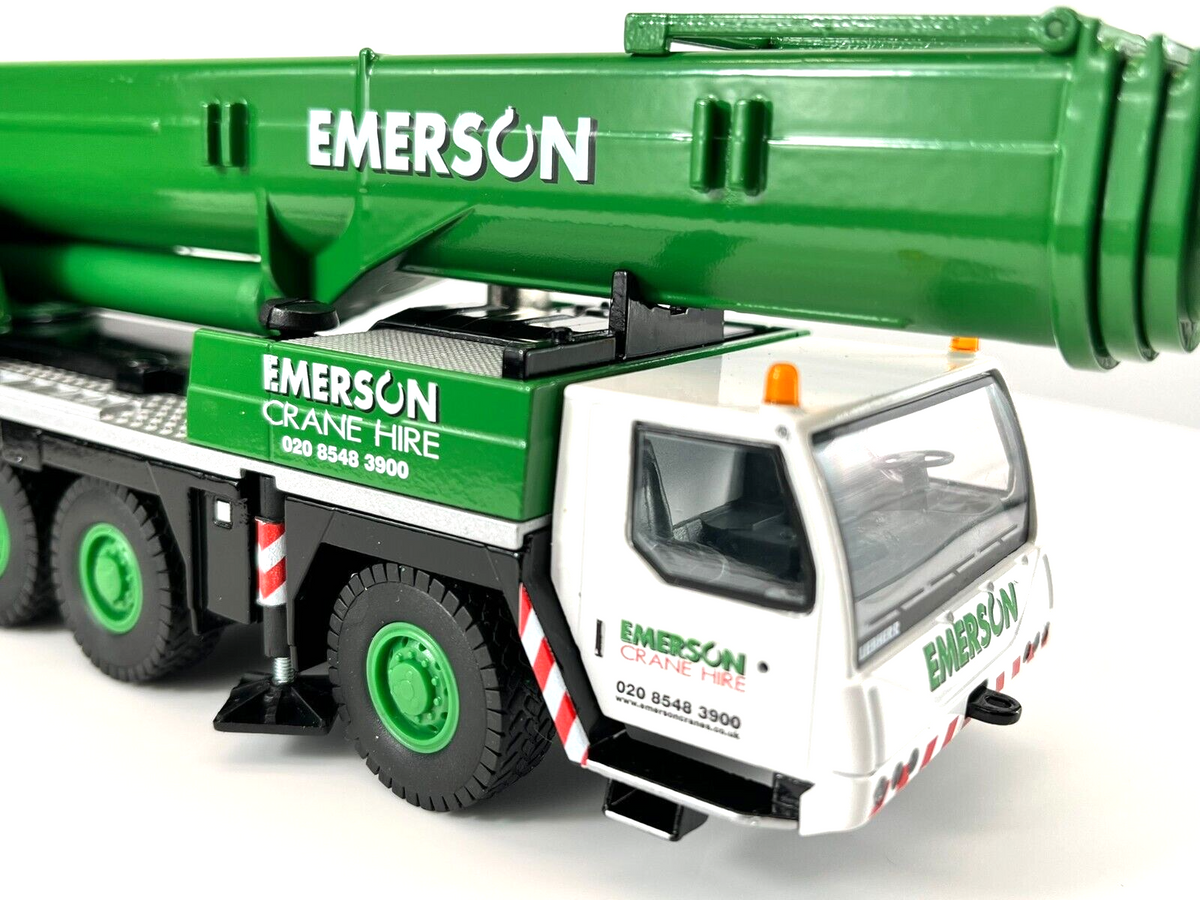 Conrad Liebherr LTM 1200-5.1 Mobilkran „EMERSON Crane Hire“ – Diecast Sammlermodell im Maßstab 1:50, Art. 2101/22 – Ansicht 6