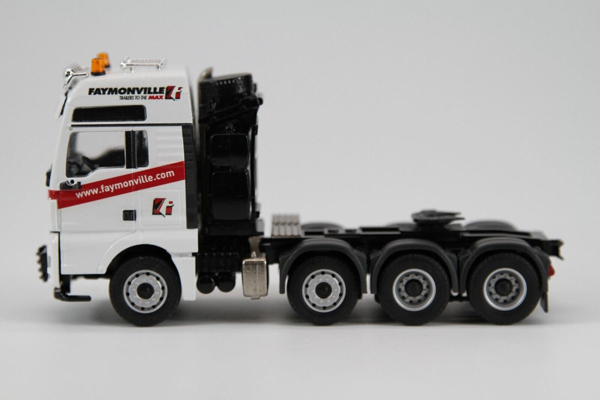 Conrad Faymonville Variomax Tiefbettauflieger auf MAN TGX – Diecast Sammlermodell im Maßstab 1:50, Art. 76213/01 – Ansicht 4