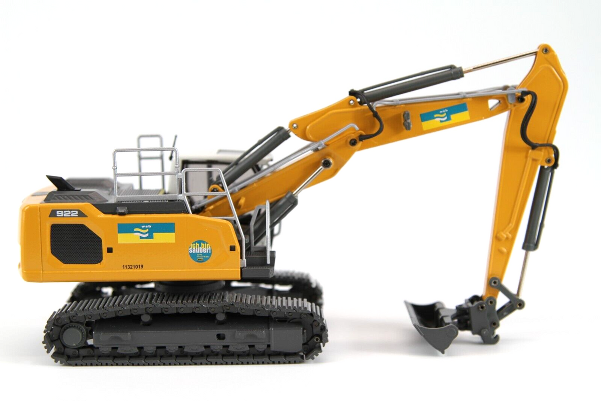 Conrad Liebherr R922 V Hydraulikbagger „WSB/Eberhard“ – Diecast Sammlermodell im Maßstab 1:50, Art. 2224/0 – Ansicht 5