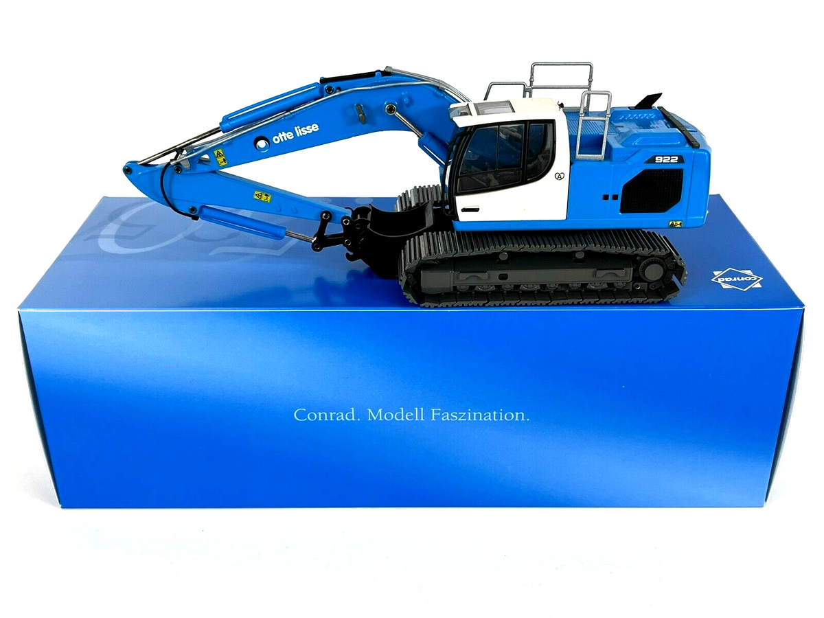 Conrad Liebherr R922 V Hydraulikbagger „OTTE LISSE“ – Diecast Sammlermodell im Maßstab 1:50, Art. 2214/10 – Ansicht 5