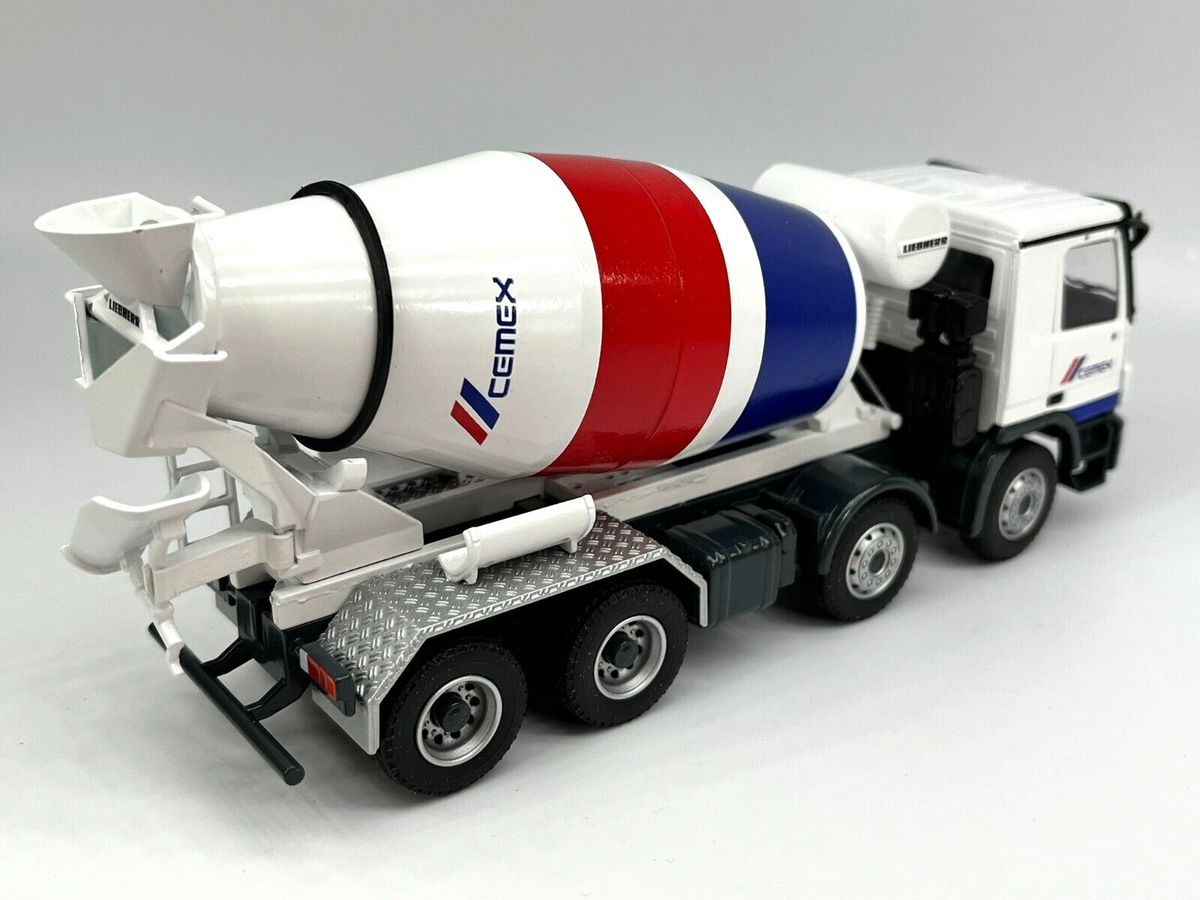 Conrad Liebherr HTM 904 Fahrmischer auf Mercedes-Benz Actros „CEMEX“ – Diecast Sammlermodell im Maßstab 1:50, Art. L-72119/04 – Ansicht 5