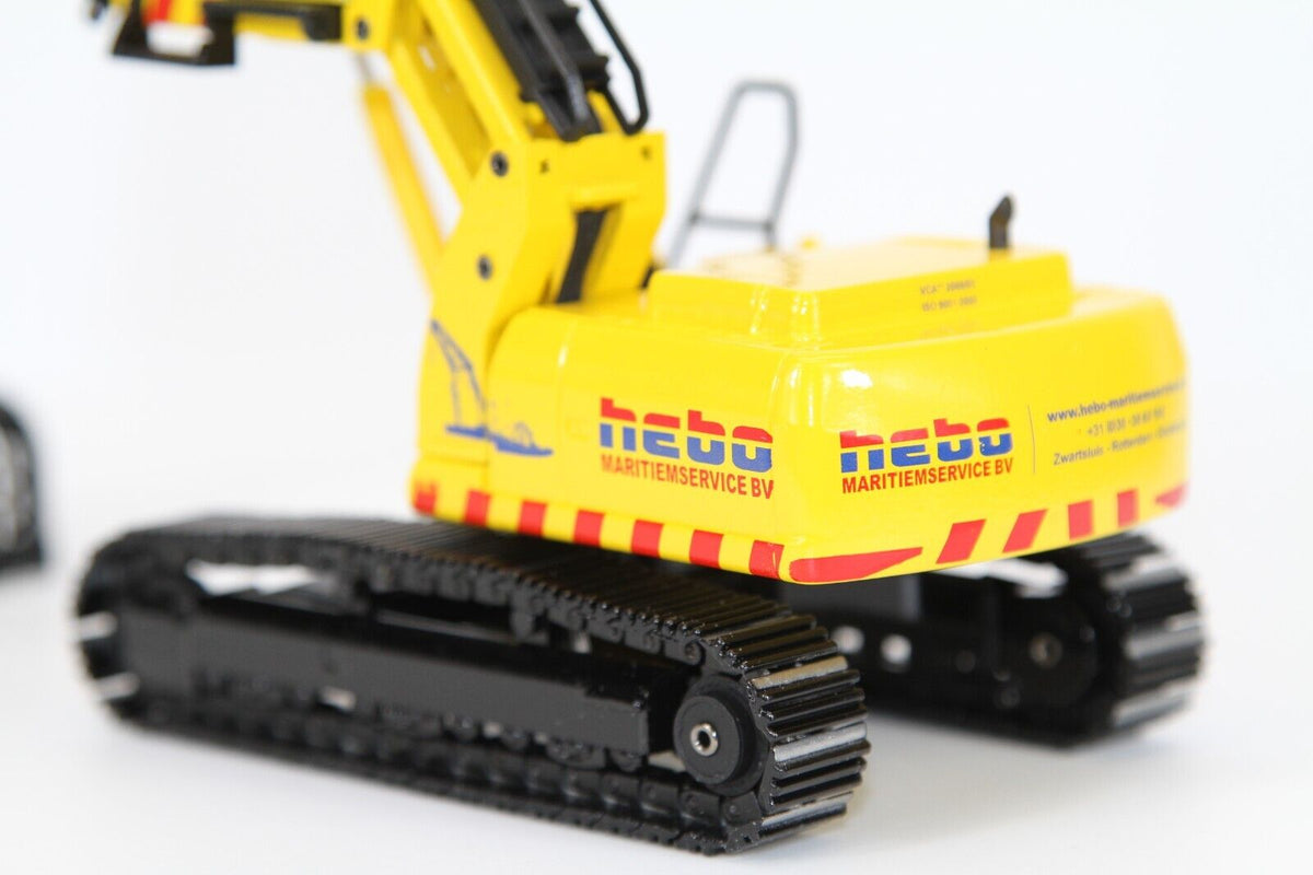 Conrad Case CX 2408 MH Hydraulikbagger „HEBO“ – Diecast Sammlermodell im Maßstab 1:50, Art. 2200/01 – Ansicht 4
