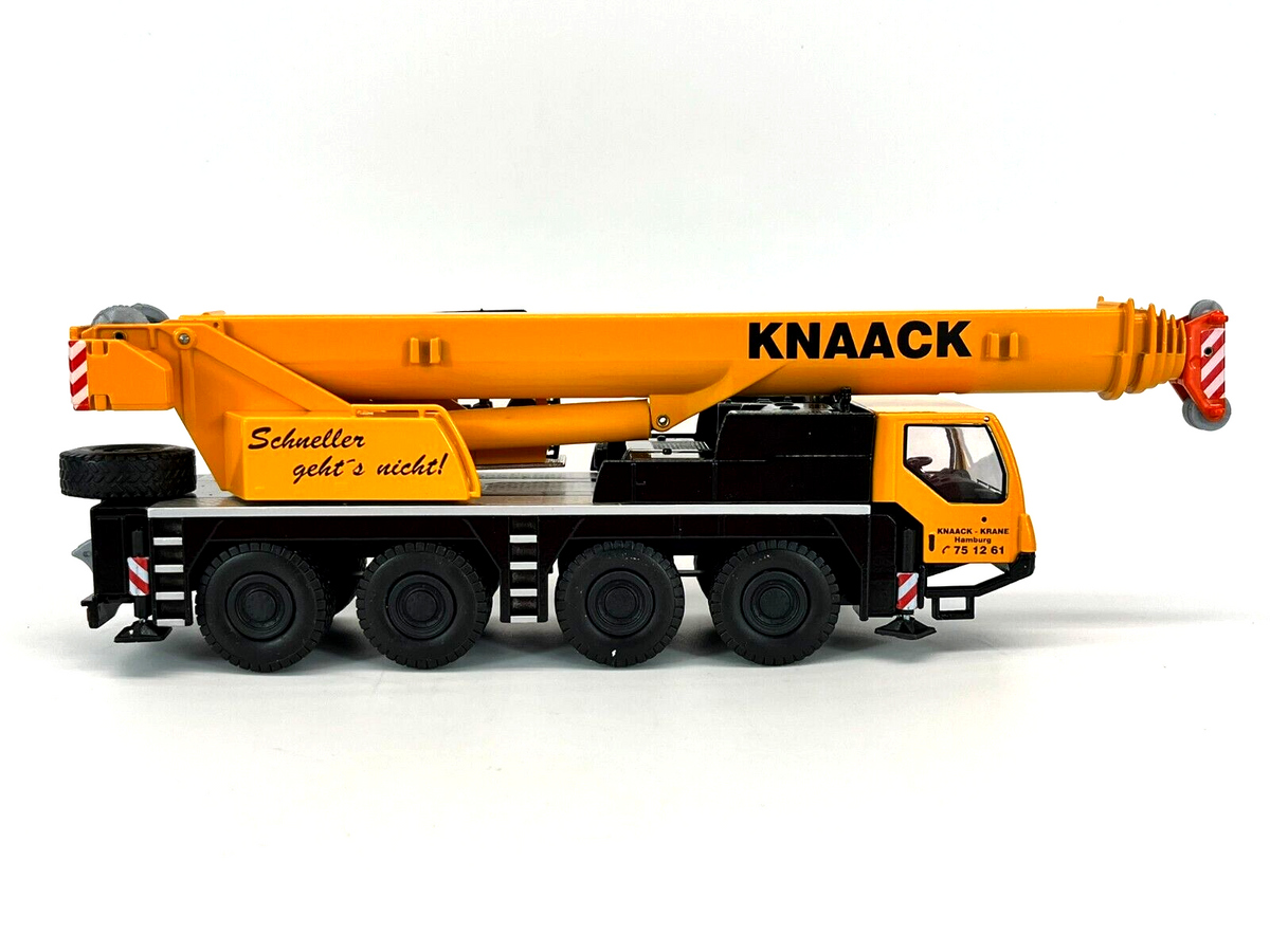Conrad Liebherr LTM 1070-4.1 Mobilkran „KNAACK“ – Diecast Sammlermodell im Maßstab 1:50, Art. 2100/20 – Ansicht 4