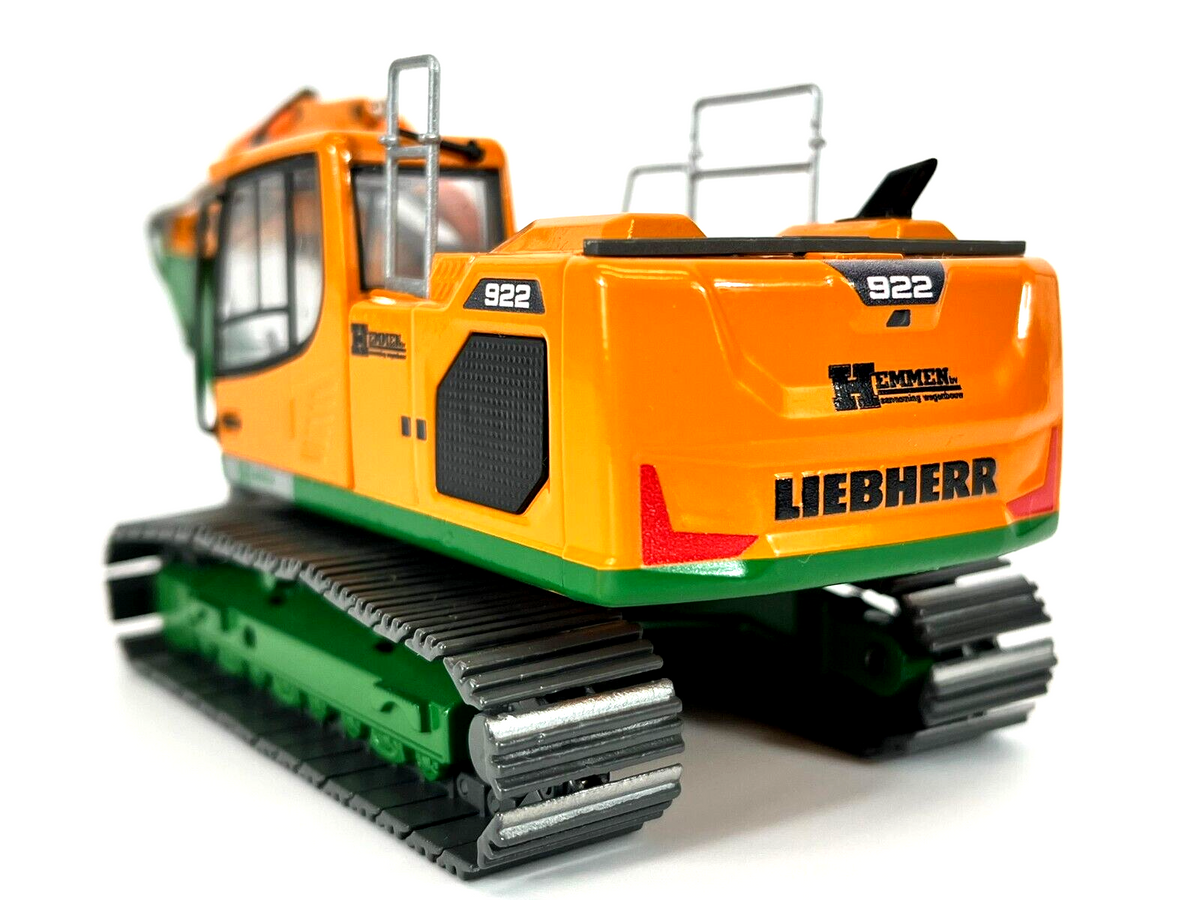 Conrad Liebherr R922V Raupenbagger mit Verstellausleger „HEMMEN“ – Diecast Sammlermodell im Maßstab 1:50, Art. 2223/09 – Ansicht 3