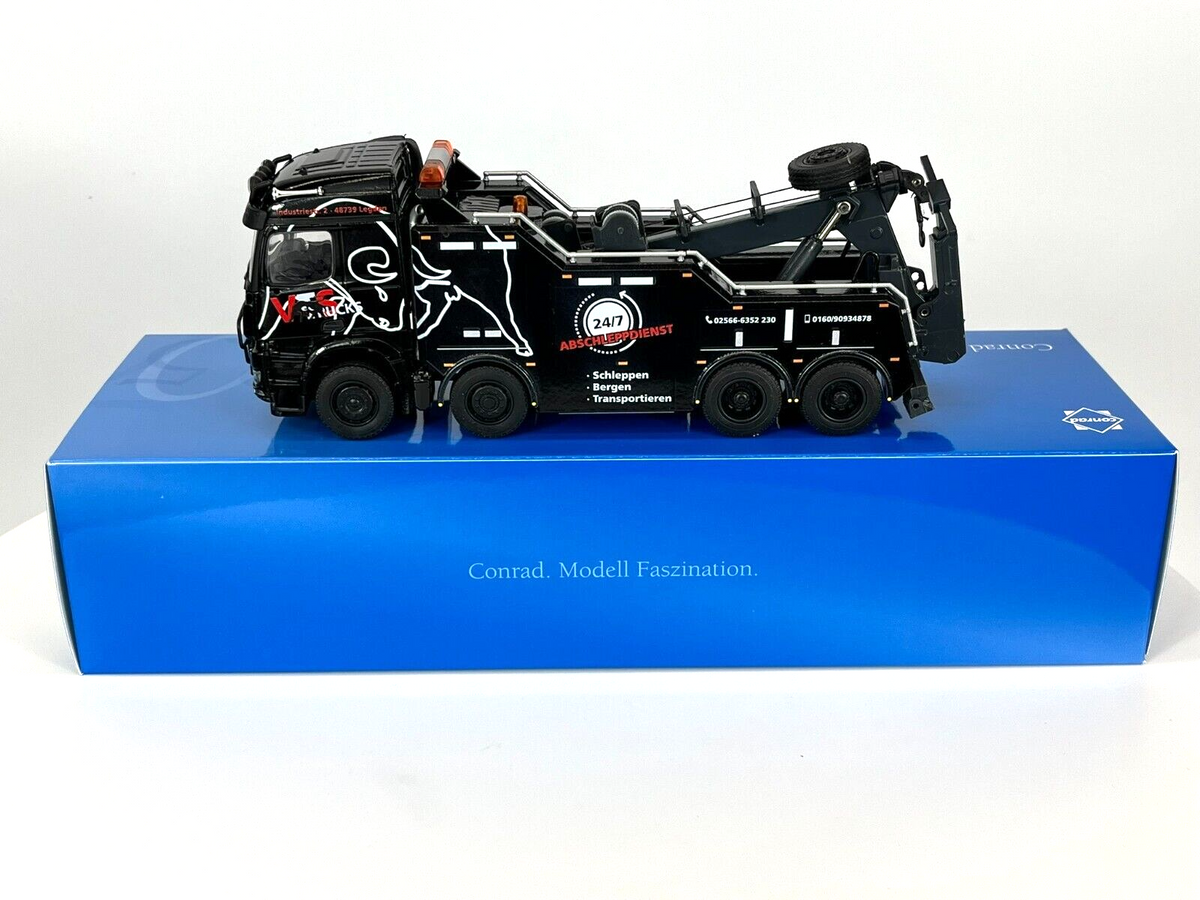 Conrad EMPL Bison Bergefahrzeug auf Mercedes-Benz Arocs VTS Trucks – Diecast Sammlermodell im Maßstab 1:50, Art. 78198/02 – Ansicht 7