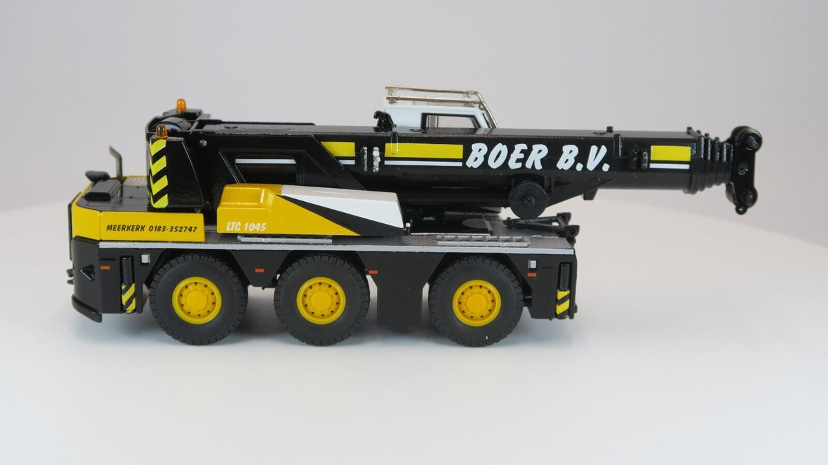 Conrad Liebherr LTC 1045-3.1 Mobilkran in der Ausführung BOER E.V. – Diecast Sammlermodell im Maßstab 1:50, Zinkdruckguss, Art. 2109/09 – Ansicht 3