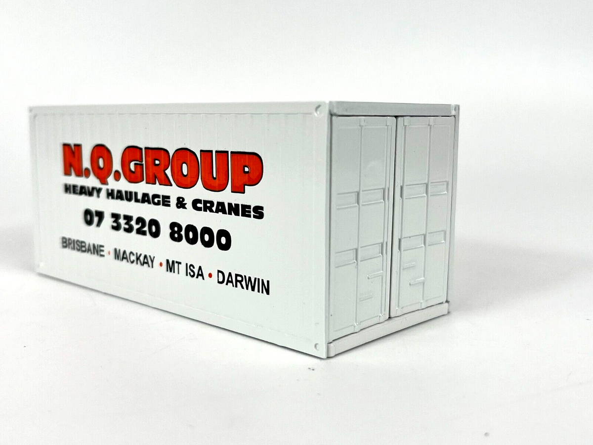 Conrad Seefrachtcontainer 20 Fuß „N.Q.Group“ – Diecast Sammlermodell im Maßstab 1:50, Art. 99928/0 – Ansicht 2