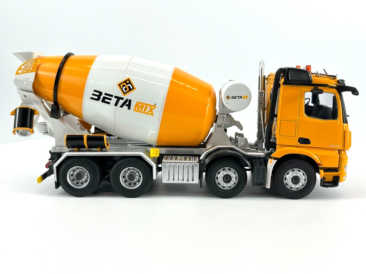 NZG Mercedes-Benz Arocs 8x4 Fahrmischer in der Ausführung BETAMIX – Diecast Sammlermodell im Maßstab 1:50, Zinkdruckguss, Art. 1078 – Ansicht 4