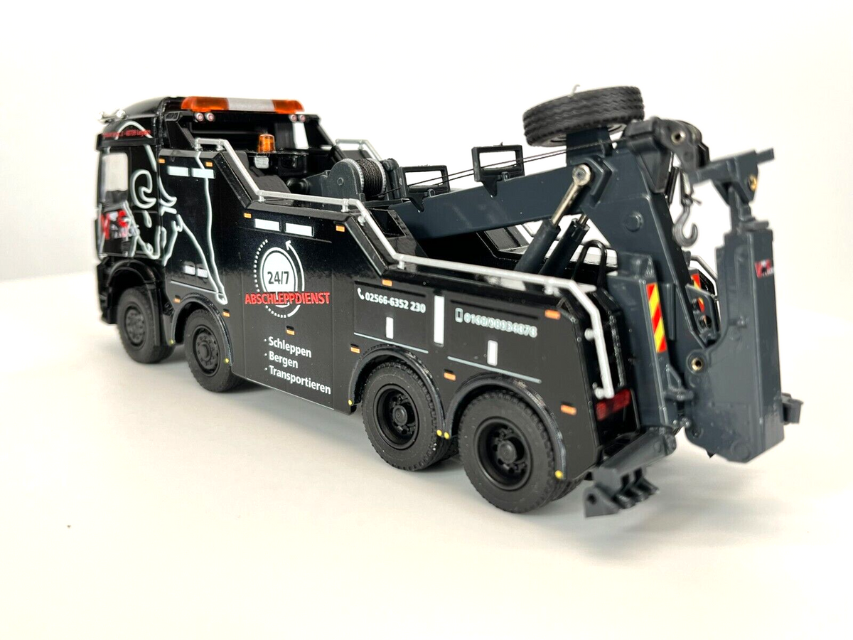 Conrad EMPL Bison Bergefahrzeug auf Mercedes-Benz Arocs VTS Trucks – Diecast Sammlermodell im Maßstab 1:50, Art. 78198/02 – Ansicht 3