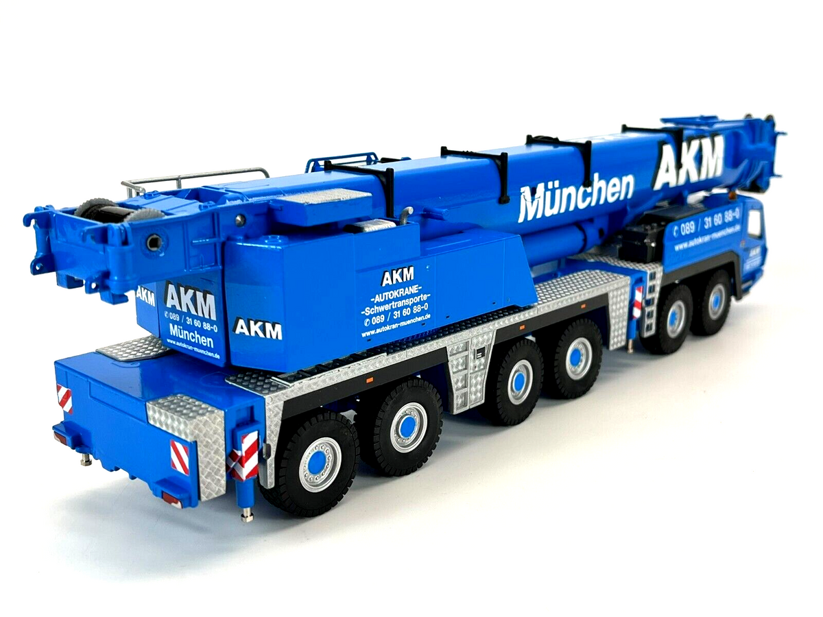 Conrad Grove GMK 6300L Mobilkran inkl. Auslegerverlängerung „AKM“ – Diecast Sammlermodell im Maßstab 1:50, Art. 2114/06 – Ansicht 4