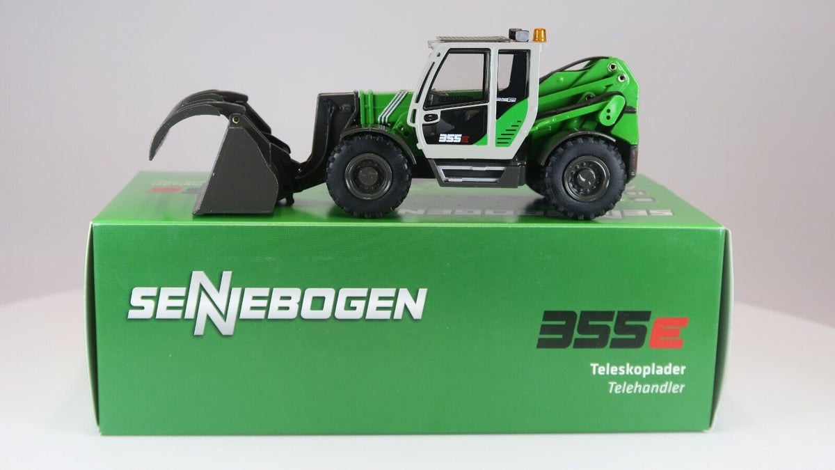 Conrad Sennebogen 355E Teleskoplader – Diecast Sammlermodell im Maßstab 1:50, Art. 2454/0 – Ansicht 7
