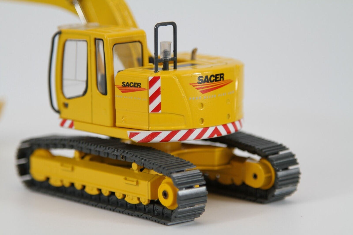 Conrad Liebherr R924 Kompaktbagger mit Tieflöffel „SACER“ – Diecast Sammlermodell im Maßstab 1:50, Art. 2922/08 – Ansicht 3