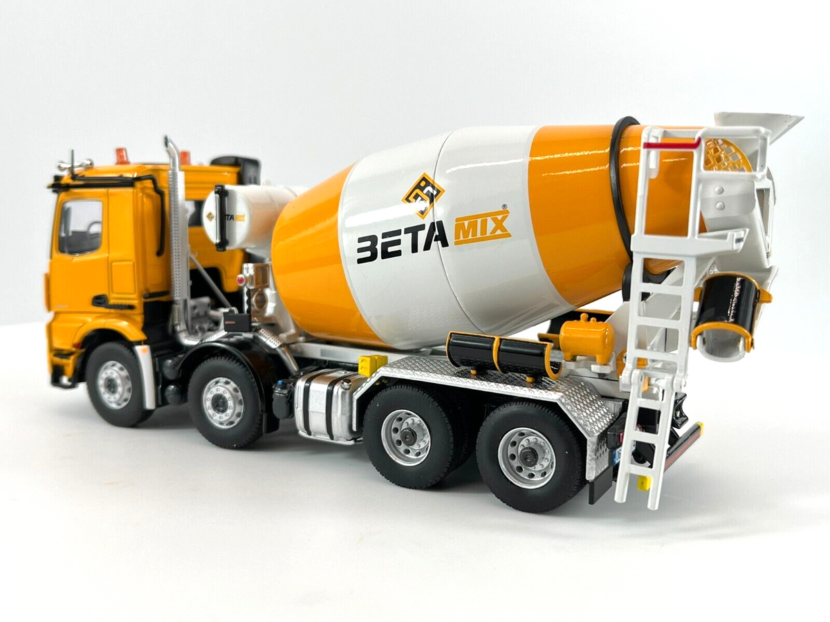 NZG Mercedes-Benz Arocs 8x4 Fahrmischer in der Ausführung BETAMIX – Diecast Sammlermodell im Maßstab 1:50, Zinkdruckguss, Art. 1078 – Ansicht 3