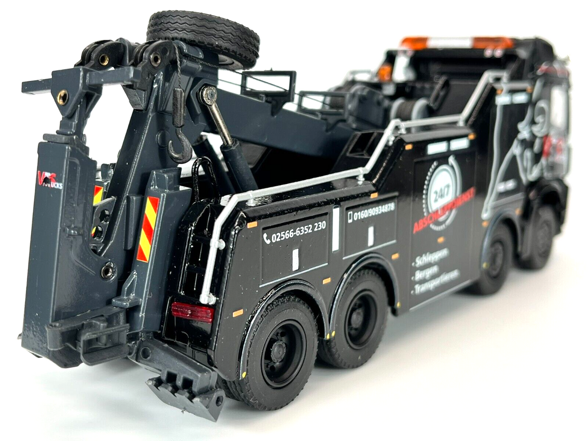 Conrad EMPL Bison Bergefahrzeug auf Mercedes-Benz Arocs VTS Trucks – Diecast Sammlermodell im Maßstab 1:50, Art. 78198/02 – Ansicht 4
