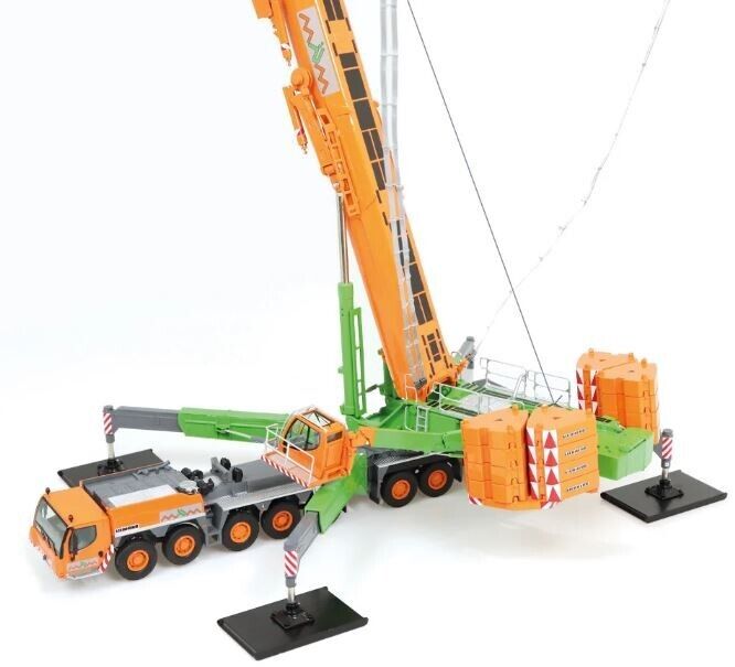 NZG Liebherr LTM 11200-9.1 Mobilkran in der Ausführung MPM CHILE – Diecast Sammlermodell im Maßstab 1:50, Zinkdruckguss, Art. 732/34 – Ansicht 2