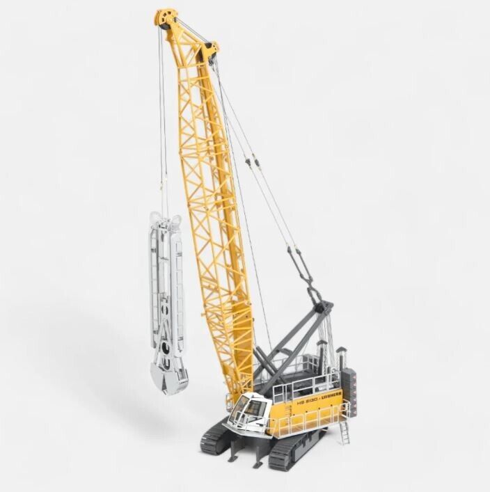 NZG Liebherr HS8130.1 Seilbagger – Diecast Sammlermodell im Maßstab 1:50, Zinkdruckguss, Art. 1046/0