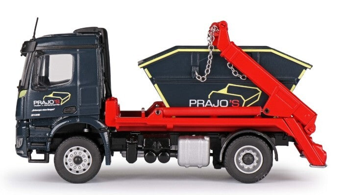 Conrad Mercedes-Benz Arocs mit Meiller Absetzkipper „PRAJO´S“ – Diecast Sammlermodell im Maßstab 1:50, Art. 78216/05 – Ansicht 2