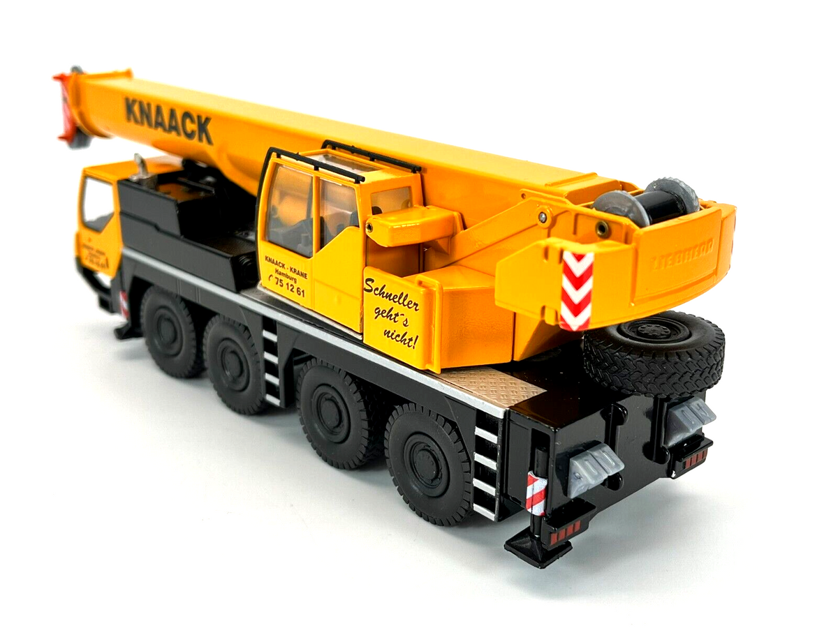 Conrad Liebherr LTM 1070-4.1 Mobilkran „KNAACK“ – Diecast Sammlermodell im Maßstab 1:50, Art. 2100/20 – Ansicht 3