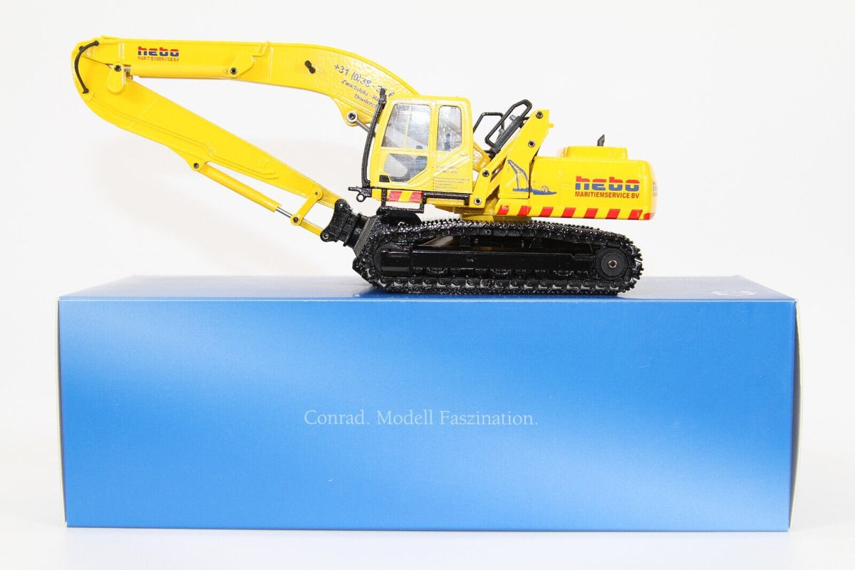 Conrad Case CX 2408 MH Hydraulikbagger „HEBO“ – Diecast Sammlermodell im Maßstab 1:50, Art. 2200/01 – Ansicht 6