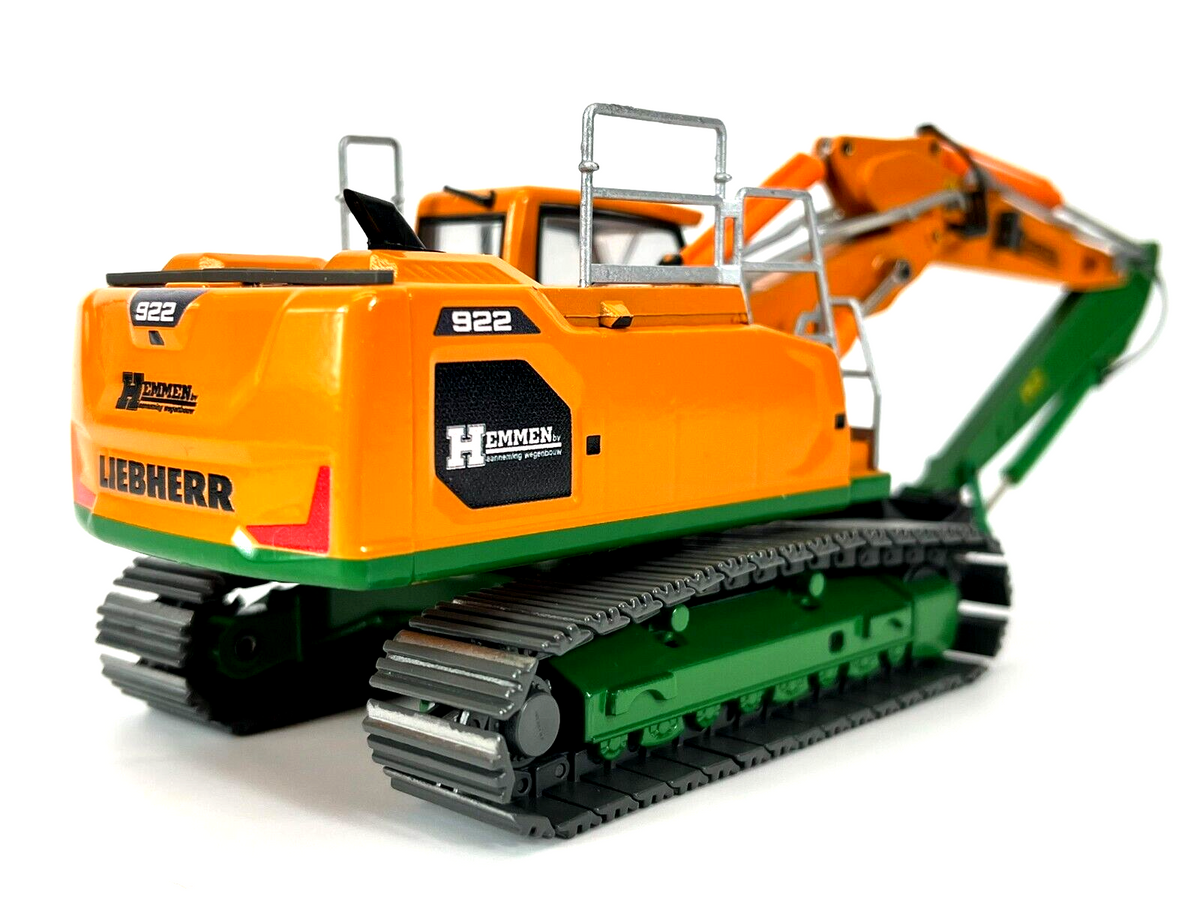 Conrad Liebherr R922V Raupenbagger mit Verstellausleger „HEMMEN“ – Diecast Sammlermodell im Maßstab 1:50, Art. 2223/09 – Ansicht 4