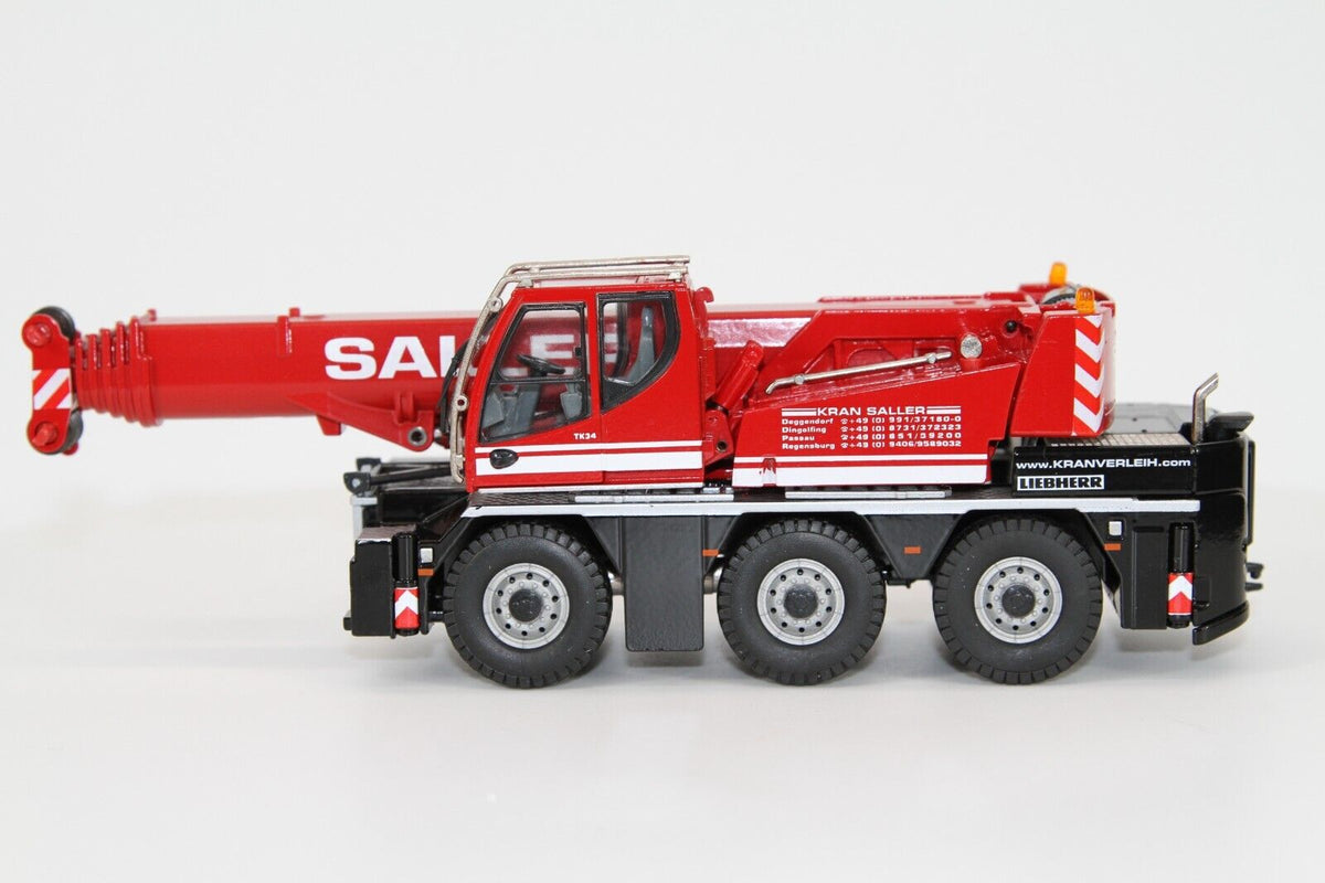 Conrad Liebherr LTC 1045-3.1 Mobilkran „SALLER“ – Diecast Sammlermodell im Maßstab 1:50, Art. 2109/03 – Ansicht 2