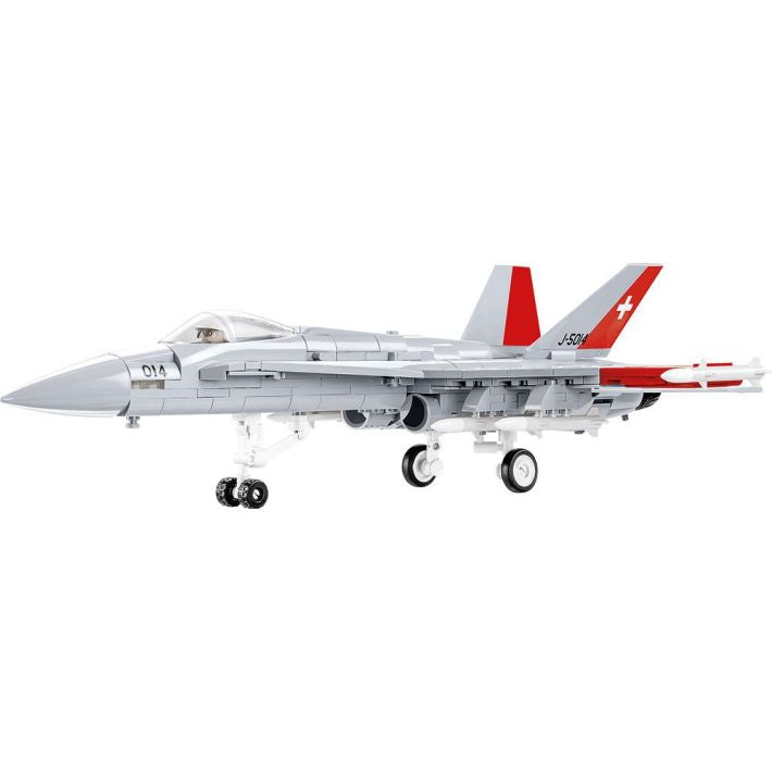 COBI Boeing F/A-18C Hornet Swiss Air Force Klemmbaustein-Modell im Maßstab 1:48 – 540 Teile, Set 5819 – Ansicht 5