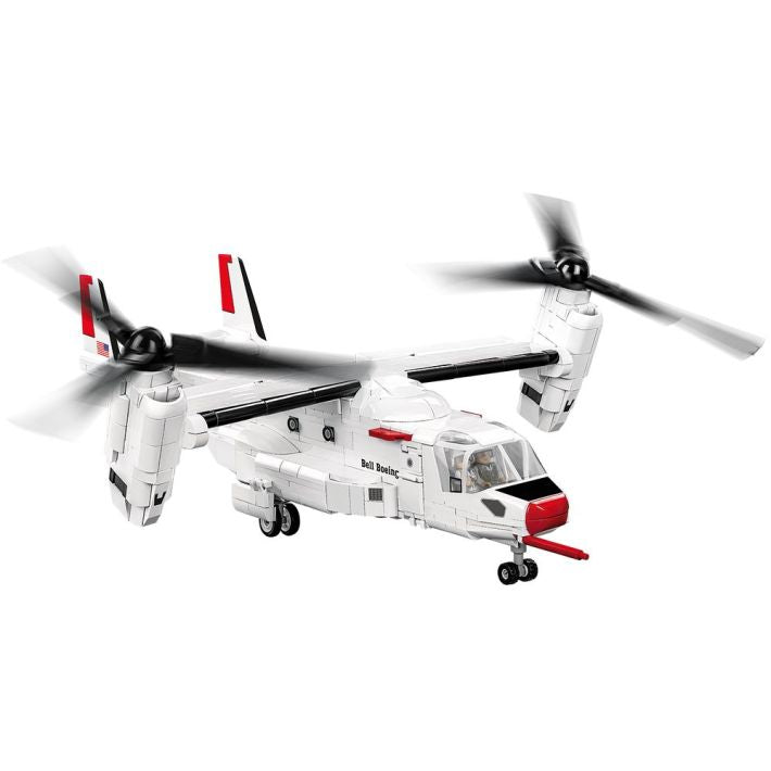 COBI Boeing Bell V-22 Osprey Klemmbaustein-Modell im Maßstab 1:48 – 1.136 Teile, Set 5835 – Ansicht 3