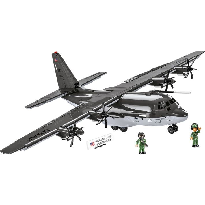 COBI Lockheed C-130J Super Hercules Klemmbaustein-Modell im Maßstab 1:61 – 641 Teile, Set 5838 – Ansicht 3