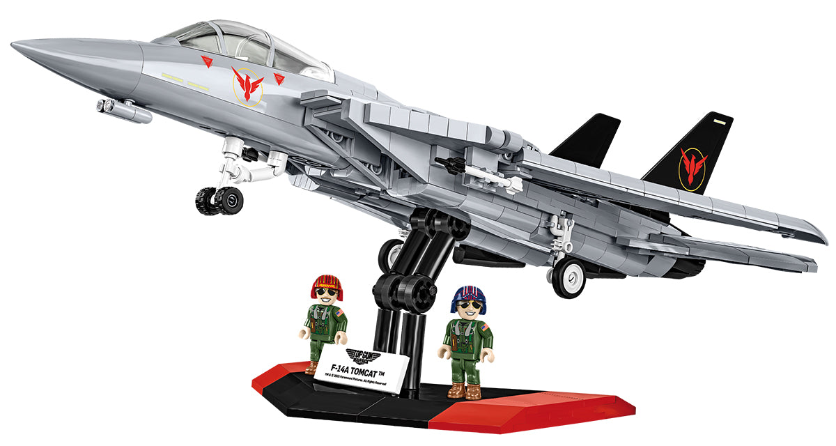 COBI Grumman F-14 Tomcat Top Gun Klemmbaustein-Modell im Maßstab 1:48 – 869 Teile, Set 5920 – Ansicht 4