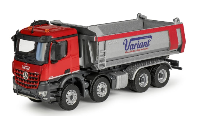 Conrad Mercedes-Benz Arocs mit Carnehl Halbschalenmulde „Variant Transport GmbH“ – Diecast Sammlermodell im Maßstab 1:50, Art. 78215/06